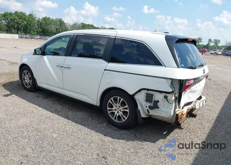 2011 Honda Odyssey Ex-L from USA, damaged, VIN 5FNRL5H65BB104640
